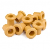 Втулка Bironi Rozetkoff (проход через стену) H-25мм D-15мм керамика песочное золото [упак. 32шт]