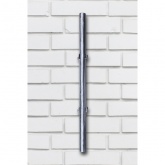 Труба декоративная Bironi для электропроводки ПВХ диаметр 16 мм серебряный век