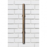 Труба декоративная Bironi для электропроводки ПВХ диаметр 16 мм бронза