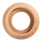 Рамка 1-местная Bironi для монтажа с декоративной трубой бук цвет Натурель