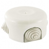 Коробка распаячная TDM фарфоровая D7,8х4,5см белая