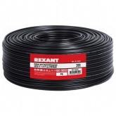 Кабель видеонаблюдения Rexant ККСВ-П 3c-2v + 4х0,5 outdoor [бухта 100м]