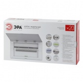 Щит встраиваемый ЭРА UNIQUE ЩРВ-П 20 модулей с белой дверкой IP41