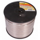 Кабель акустический Rexant ШВПМ SILICON 2х4 медный прозрачный