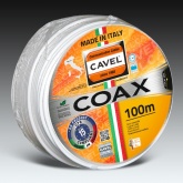 Кабель коаксиальный Cavel RP 913 B RO телевизионный медный 75 Ом красная полоса [бухта 100м]