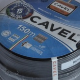 Кабель связи коаксиальный Cavel RG 58 луженая медь 50 Ом черный [бухта 150м]