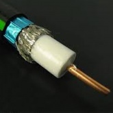 Кабель коаксиальный Cavel TS 27/115 J телевизионный медный 75 Ом уличный зелёная полоса[бухта 500м]