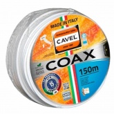 Кабель коаксиальный Cavel SAT 501 телевизионный медный 75 Ом белый [бухта 150м]