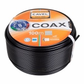 Кабель коаксиальный Cavel SAT 703 PE телевизионный медный 75 Ом уличный [бухта 100м]