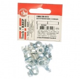 Гайка Tech-KREP DIN6923 шестигранная оцинкованная с фланцем М6 (200 шт) - пакет ( 0,65 кг)