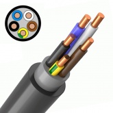 Кабель силовой Конкорд NYM 5х10 медный круглый ГОСТ 31996