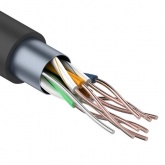 Кабель витая пара PROconnect экранированный FTP 4PR 24AWG cat 5e CCA outdoor/уличный [305м] (провод для интернета)