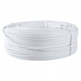 Провод осветительный ККЗ ШВВП 3х0,75 плоский белый ГОСТ 7399