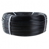 Провод осветительный ККЗ ШВВП 2х0,75 плоский черный ГОСТ 7399