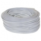 Провод осветительный TDM ШВВП 2х0,5 плоский белый ГОСТ 7399