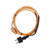 Греющий саморегулирующийся кабель Rexant (комплект в трубу) 10HTM2-CT (25м/250Вт)