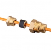 Греющий саморегулирующийся кабель Rexant (комплект в трубу) 10HTM2-CT (2м/20Вт)