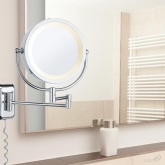 Светильник - зеркало 1x40W Belal 230V E14 Хром/Зеркало