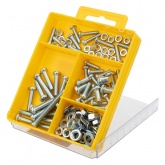 Набор саморезов, винтов и гаек Kranz 132 шт.