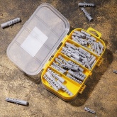 Набор саморезов и дюбелей Kranz для ДСП 170 шт.