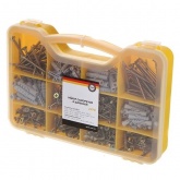 Набор саморезов и дюбелей Kranz 590 шт.