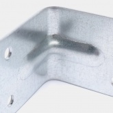Уголок крепежный Tech-KREP 90х90х65х2,0мм оцинкованный усиленный