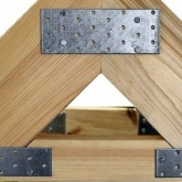 Пластина крепежная Tech-KREP 480х40х2,0мм оцинкованная