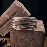 Трос стальной Rexant d4.0 мм в ПВХ изоляции, моток 20 метров