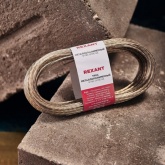 Трос стальной Rexant d2.5 мм в ПВХ изоляции, моток 20 метров