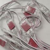 Светодиодный модуль 2835 0,5W 12V 7500K Белый 60Lm 165° IP67 160mm серия HE PRISM P-1