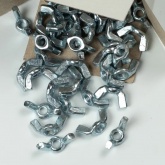 Гайка барашковая Tech-KREP M5 оцинкованная DIN 315 (20шт) - пакет (0,08кг)