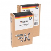 Гайка с фланцем KRANZ DIN 6923, M8, короб (50 шт./уп.)