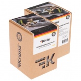 Саморез острый оконный Kranz 4.1х30 желтый цинк короб [500 шт/уп]