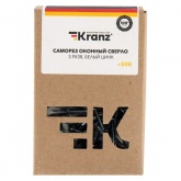 Саморез сверло оконный Kranz 3.9х38 белый цинк короб [500 шт/уп]