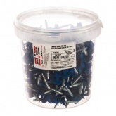 Саморез кровельный Tech-KREP 4,8х35 окрашенный RAL-5005 насыщенный синий [ведро 250шт]