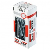 Саморез универсальный Tech-KREP 6,0х90 оцинкованный потайная головка [коробка 50шт]