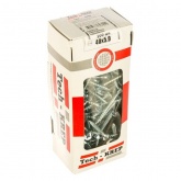 Саморез универсальный Tech-KREP 5,0х40 оцинкованный потайная головка [коробка 200шт]