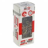 Саморез универсальный Tech-KREP 5,0х30 желтый цинк потайная головка [коробка 200шт]