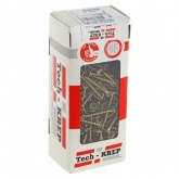 Саморез универсальный Tech-KREP 4,5х40 желтый цинк потайная головка [коробка 200шт]