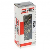 Саморез универсальный Tech-KREP 4,0х30 желтый цинк потайная головка [коробка 200шт]