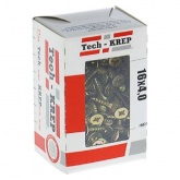 Саморез универсальный Tech-KREP 4,0х16 желтый цинк потайная головка [коробка 200шт]