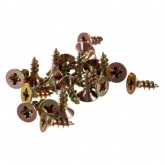 Саморез универсальный Tech-KREP 4,0х12 желтый цинк потайная головка [коробка 200шт]