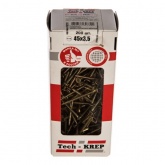 Саморез универсальный Tech-KREP 3,5х45 желтый цинк потайная головка [коробка 200шт]