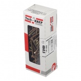 Саморез универсальный Tech-KREP 3,5х40 желтый цинк потайная головка [коробка 200шт]