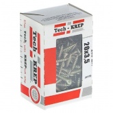 Саморез универсальный Tech-KREP 3,5х20 желтый цинк потайная головка [коробка 200шт]