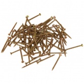 Саморез универсальный Kranz 3х40 желтый цинк короб [200 шт/уп]