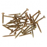 Саморез универсальный Kranz 3х25 желтый цинк короб [200 шт/уп]