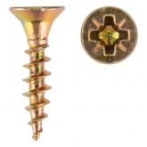 Саморез универсальный Kranz 3х16 желтый цинк короб [500 шт/уп]