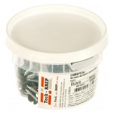 Саморез по металлу Tech-KREP СММ 4,2х16 острый с прессшайбой темно-зеленый [ведро 200шт]