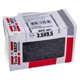 Саморез по металлу клоп Tech-KREP СМК 3.5х9.5 со сверлом [коробка 400шт]